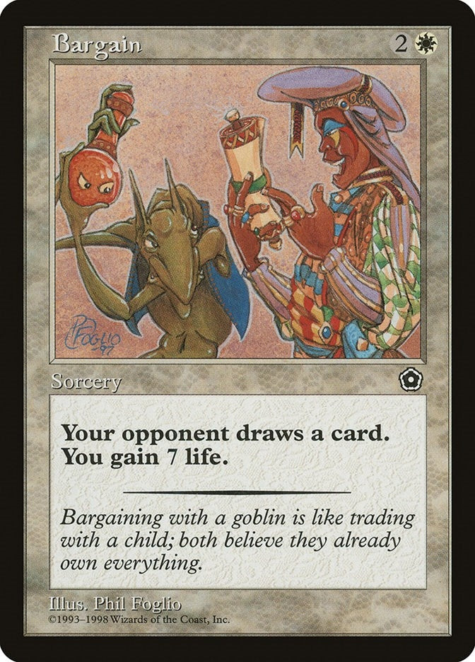 Bargain (Portal Second Age)