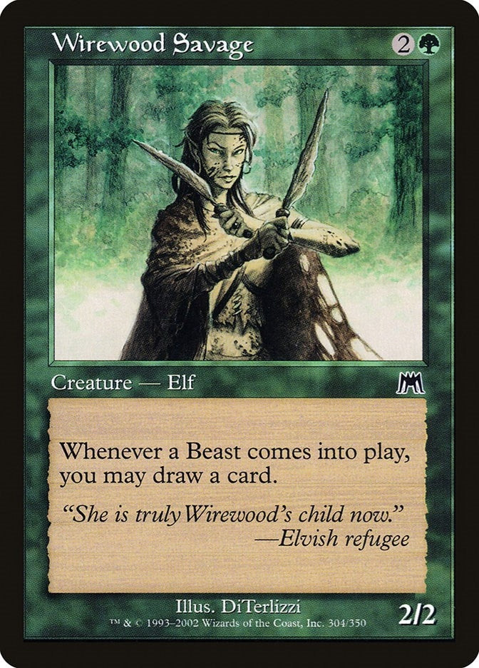 Wirewood Savage (304) (Onslaught)