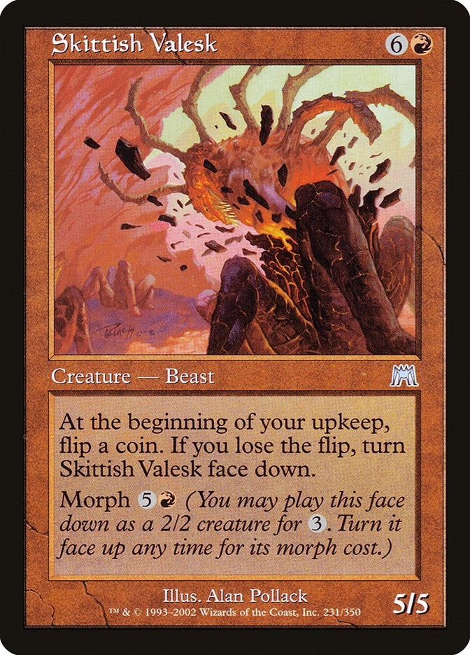 Skittish Valesk (231) (Onslaught)