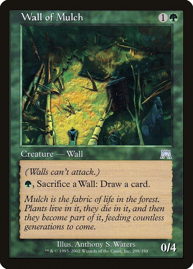 Image for Wall of Mulch (298) - Magic: The Gathering