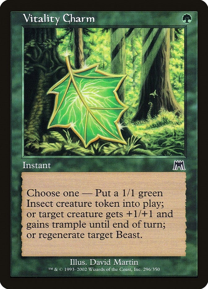 Image for Vitality Charm (296) - Magic: The Gathering