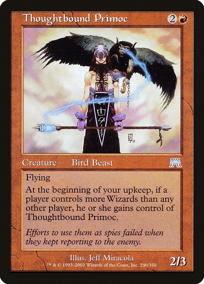 Thoughtbound Primoc (240) (Onslaught)