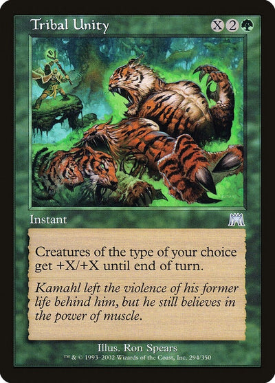 Tribal Unity (294) (Onslaught)