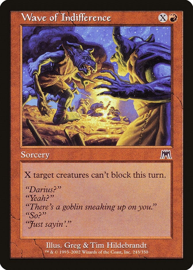 Image for Wave of Indifference (243) - Magic: The Gathering