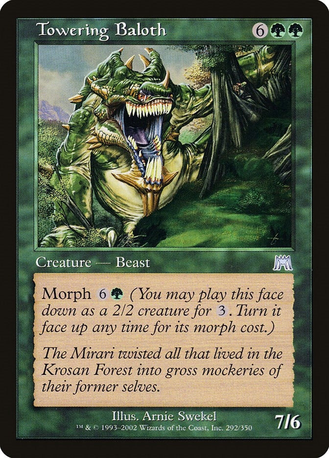 Image for Towering Baloth (292) - Magic: The Gathering