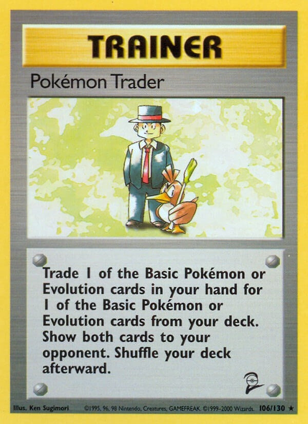 Image for Pokemon Trader (106/130) (Base Set 2) - Pokemon