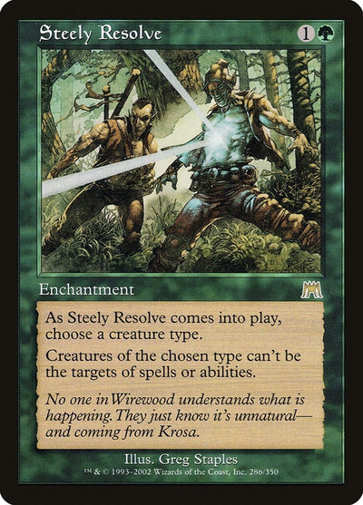 Steely Resolve (286) (Onslaught)