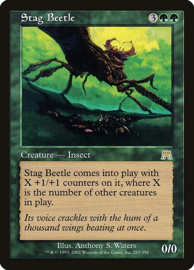 Stag Beetle (285) (Onslaught)