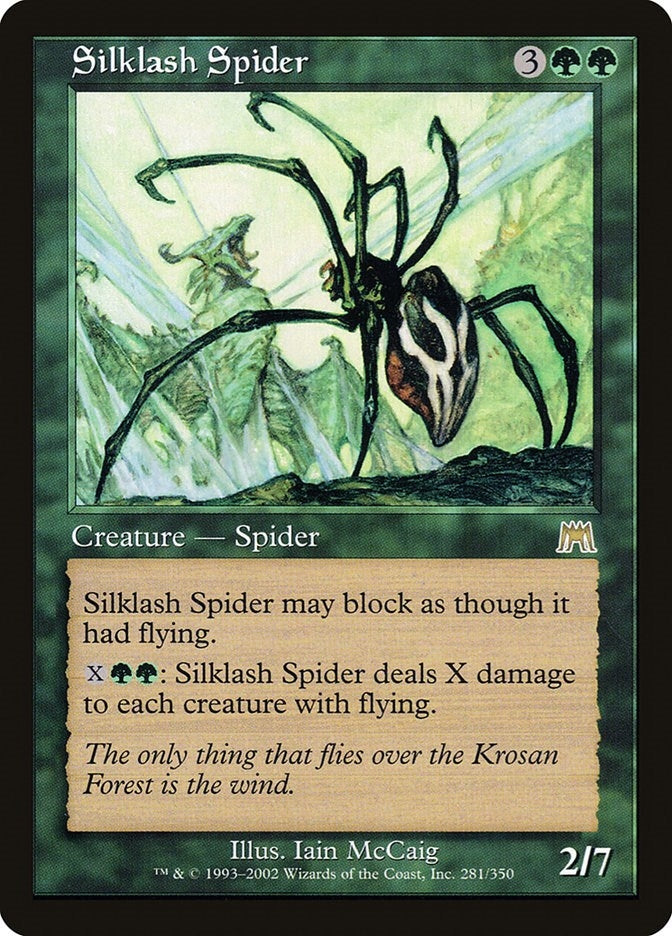 Silklash Spider (281) (Onslaught)