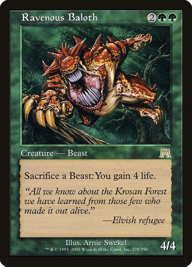 Ravenous Baloth (278) (Onslaught)