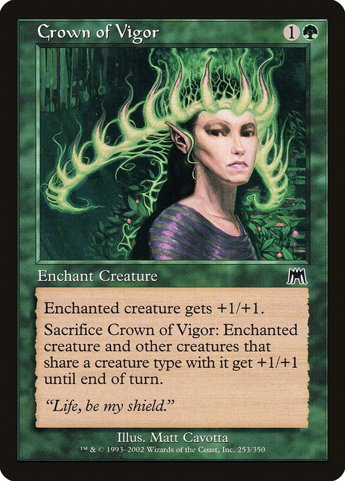 Crown of Vigor (253) (Onslaught)