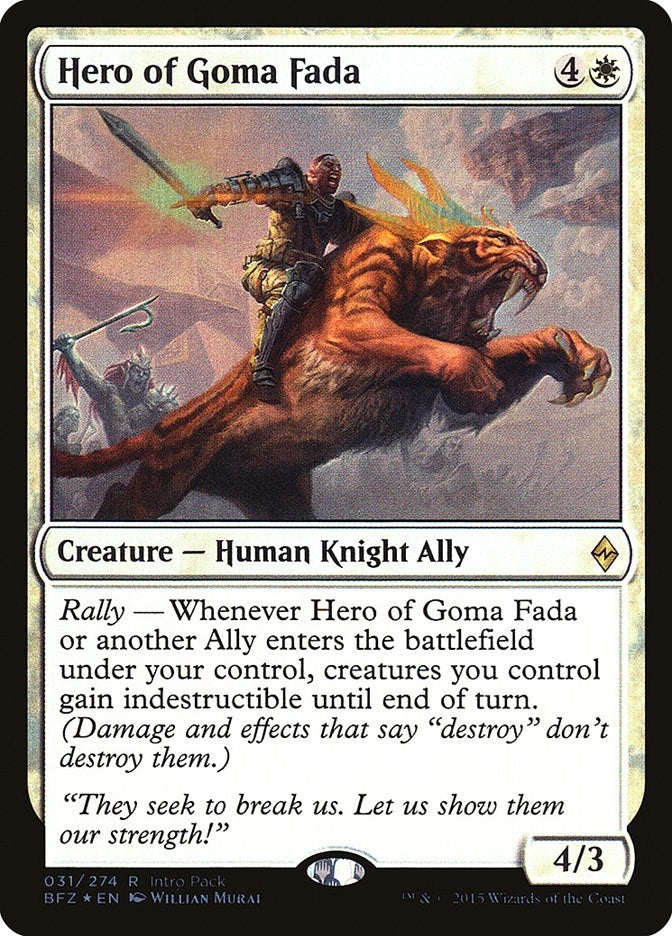 Hero of Goma Fada (31) (Unique and Miscellaneous Promos)