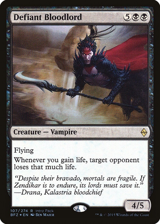 Defiant Bloodlord (107) (Unique and Miscellaneous Promos)