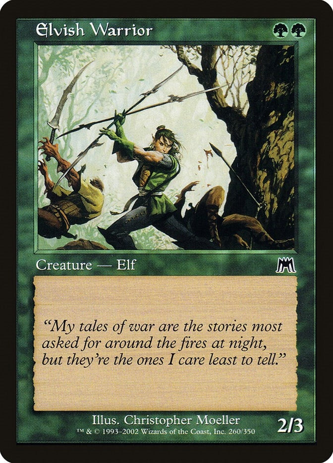 Elvish Warrior (260) (Onslaught)