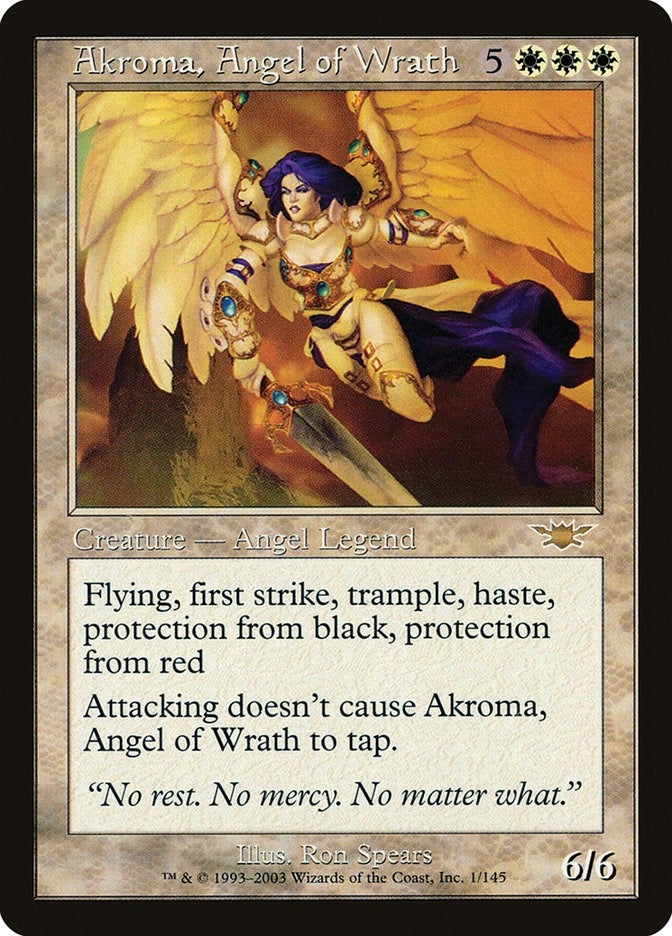 Akroma, Angel of Wrath (1) (Legions)