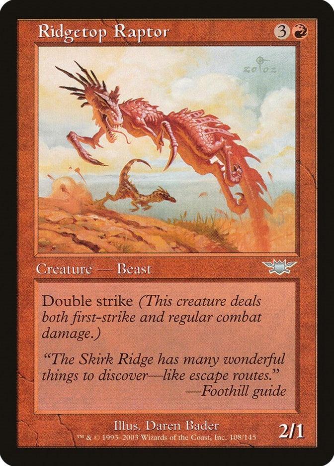 Ridgetop Raptor (108) (Legions)