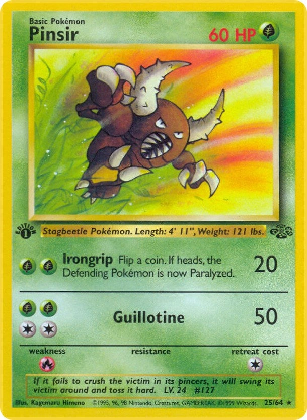 Image for Pinsir (25) (25/64) (Jungle) - Pokemon