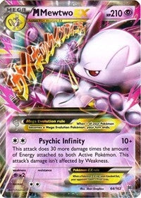 Image for M Mewtwo EX (64) (64/162) (XY - BREAKthrough) - Pokemon