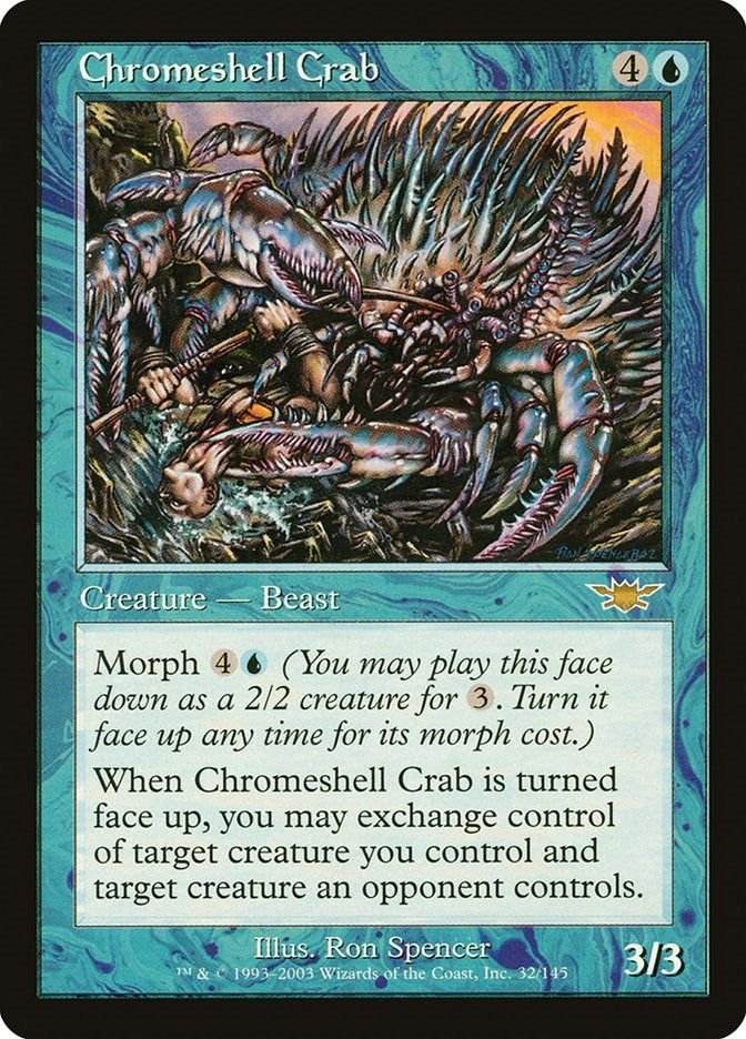 Chromeshell Crab (32) (Legions)