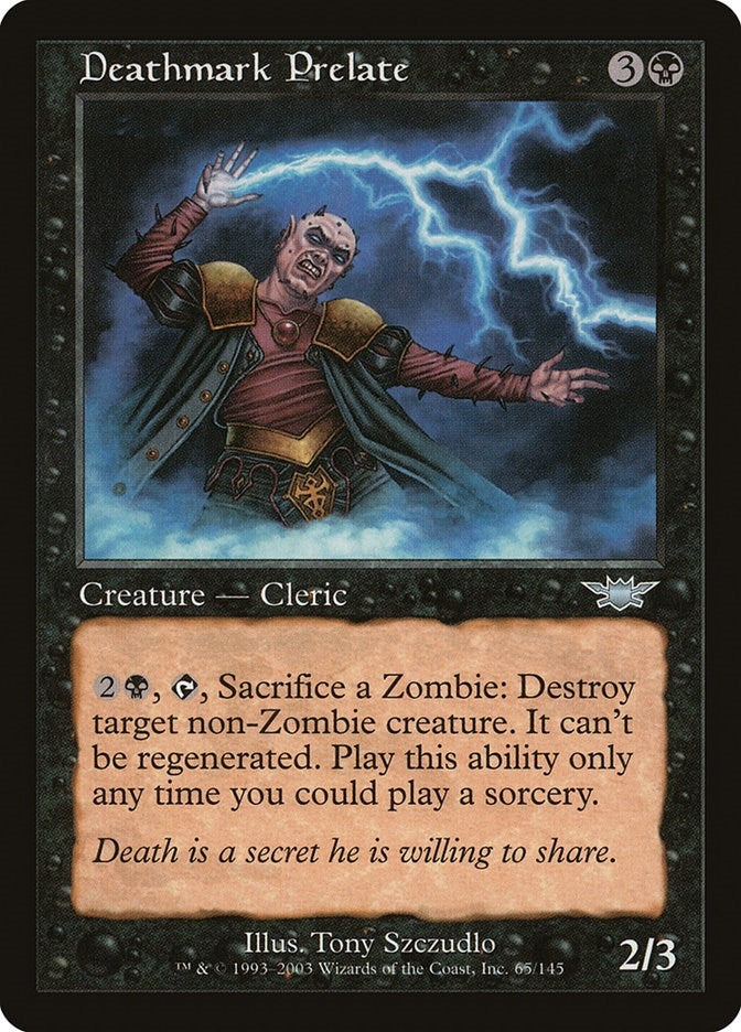 Deathmark Prelate (65) (Legions)