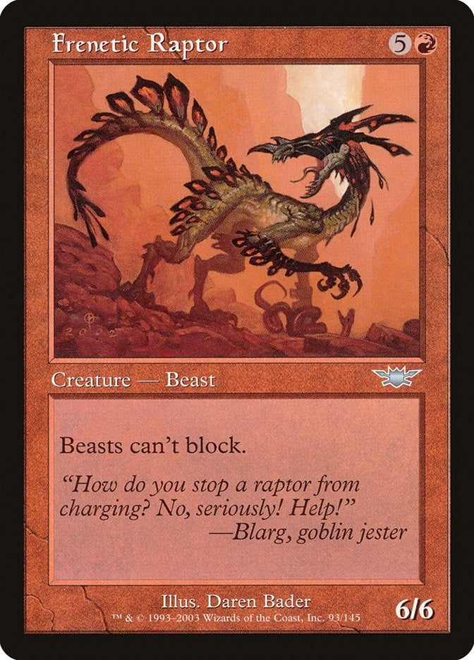 Frenetic Raptor (93) (Legions)