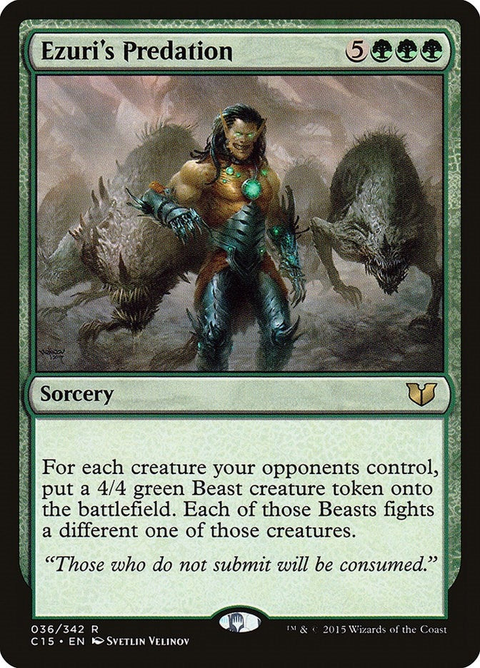 Ezuri's Predation (36) (Commander 2015)