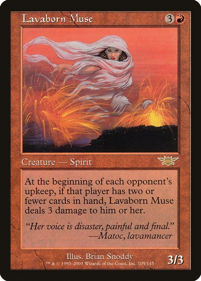 Lavaborn Muse (105) (Legions)
