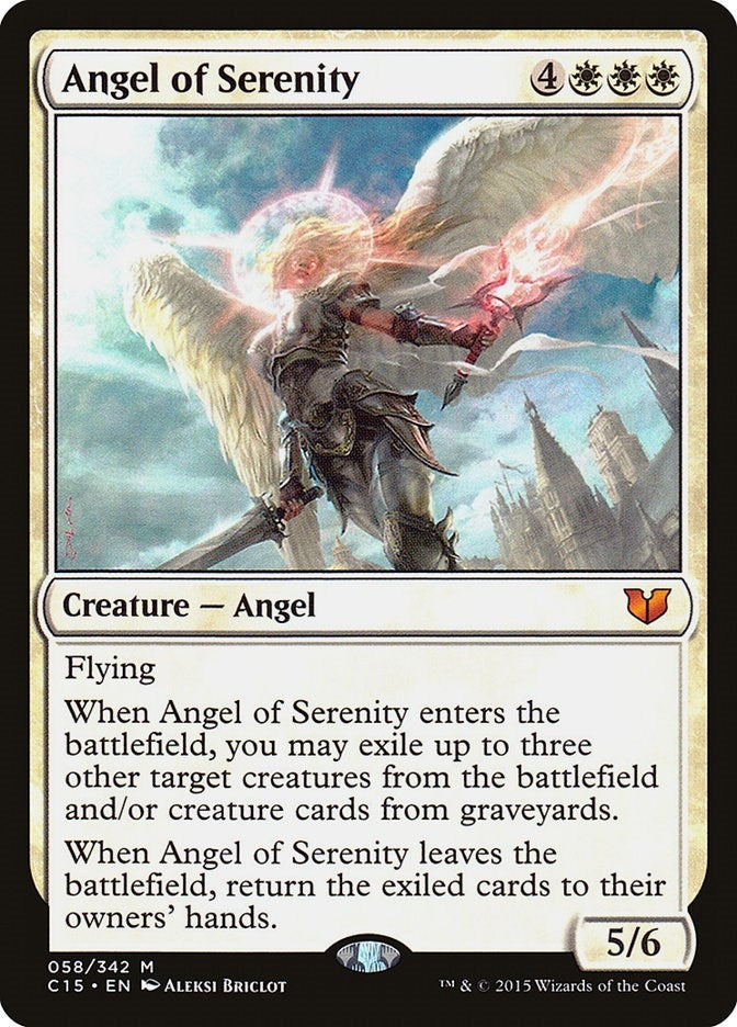 Angel of Serenity (58) (Commander 2015)