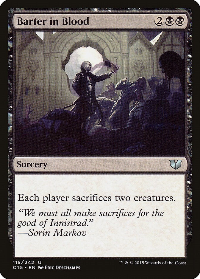 Barter in Blood (115) (Commander 2015)