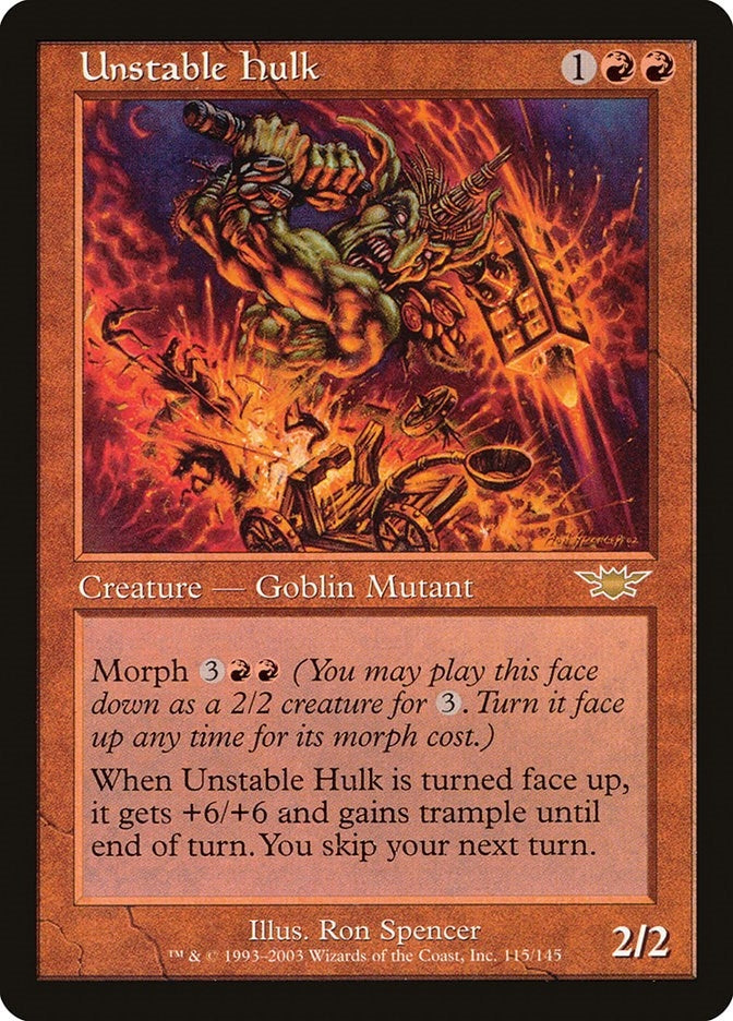 Unstable Hulk (115) (Legions)