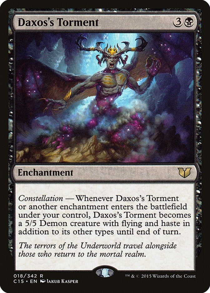 Daxos's Torment (18) (Commander 2015)