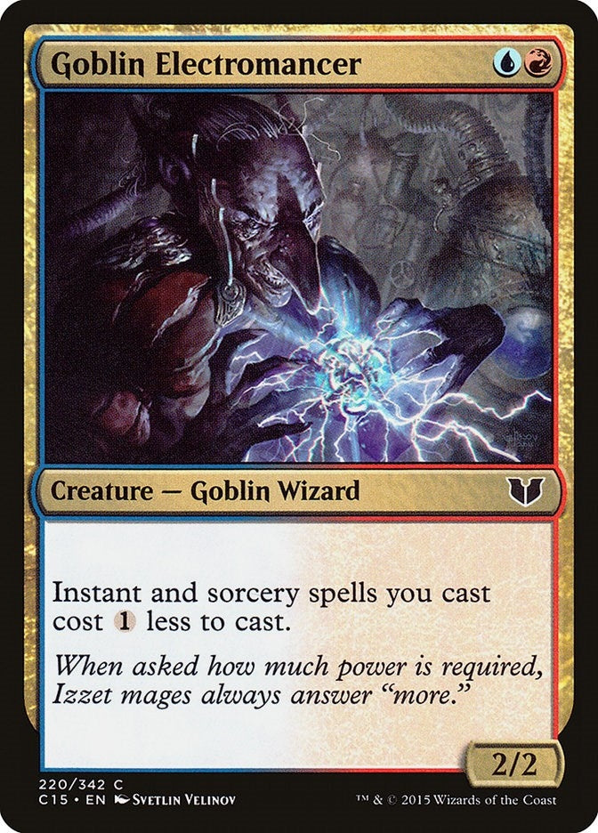 Goblin Electromancer (220) (Commander 2015)