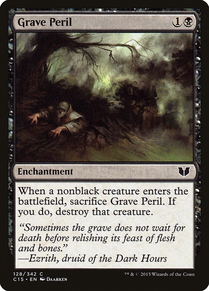 Grave Peril (128) (Commander 2015)