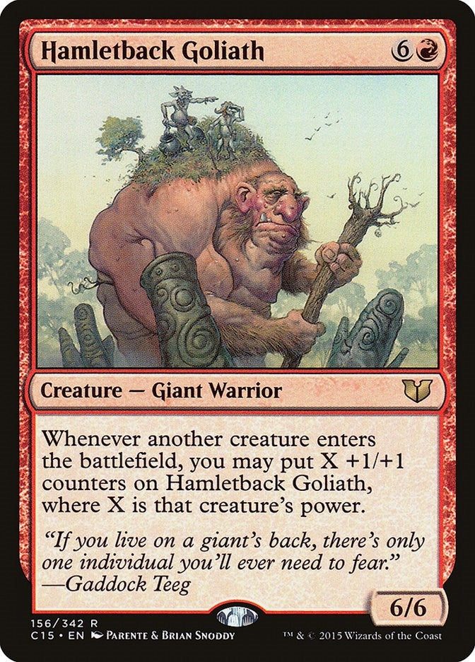 Hamletback Goliath (156) (Commander 2015)
