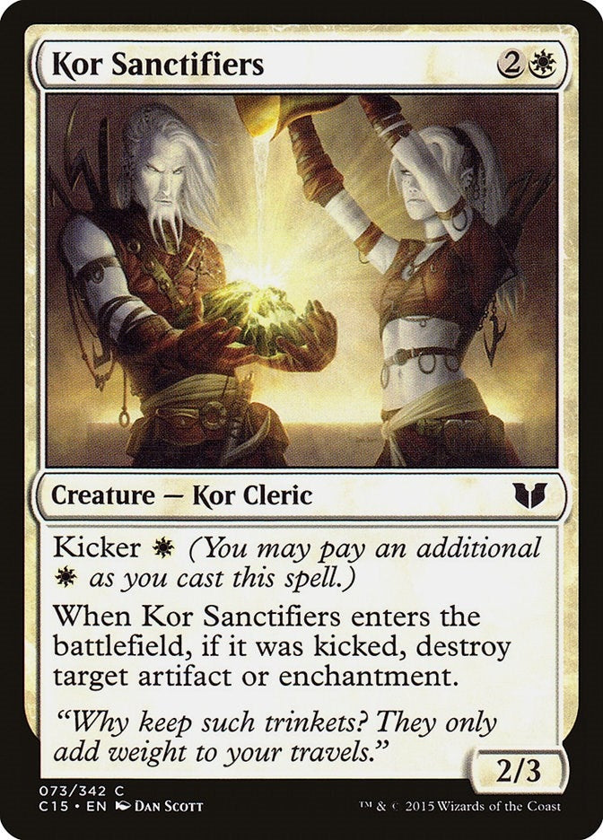 Kor Sanctifiers (73) (Commander 2015)