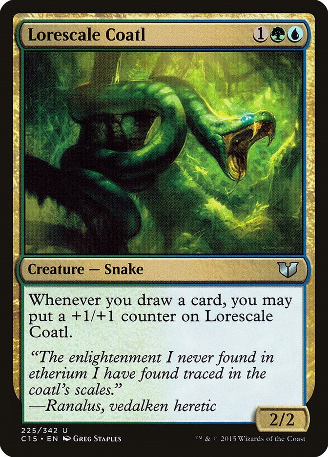 Lorescale Coatl (225) (Commander 2015)