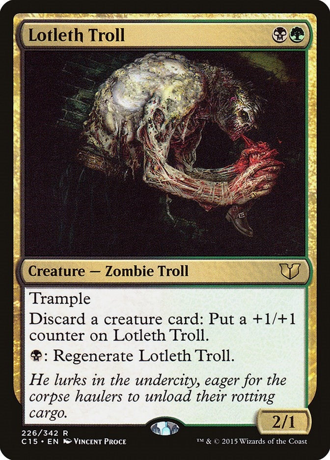 Lotleth Troll (226) (Commander 2015)