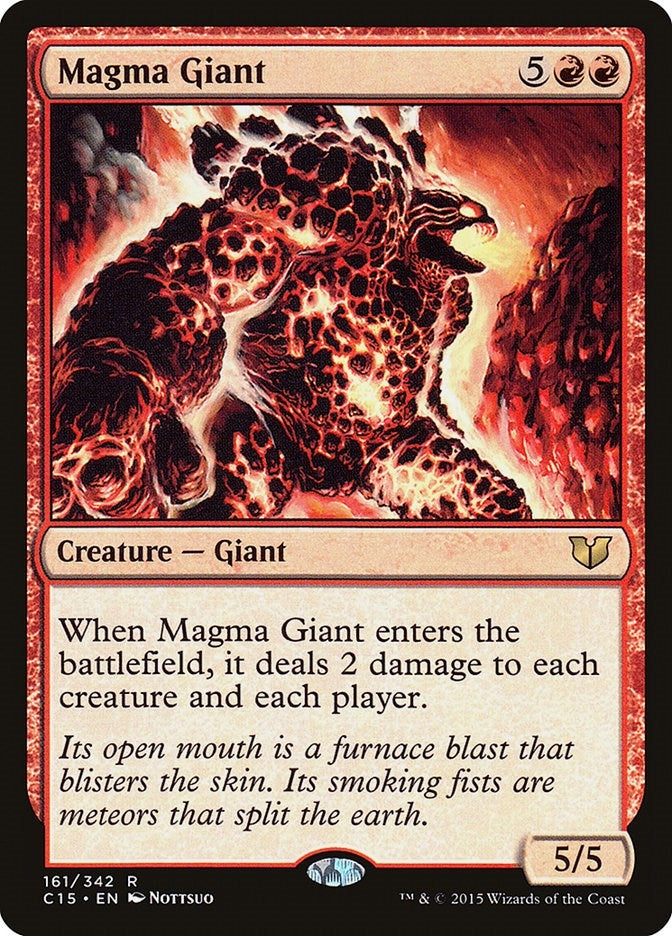 Magma Giant (161) (Commander 2015)