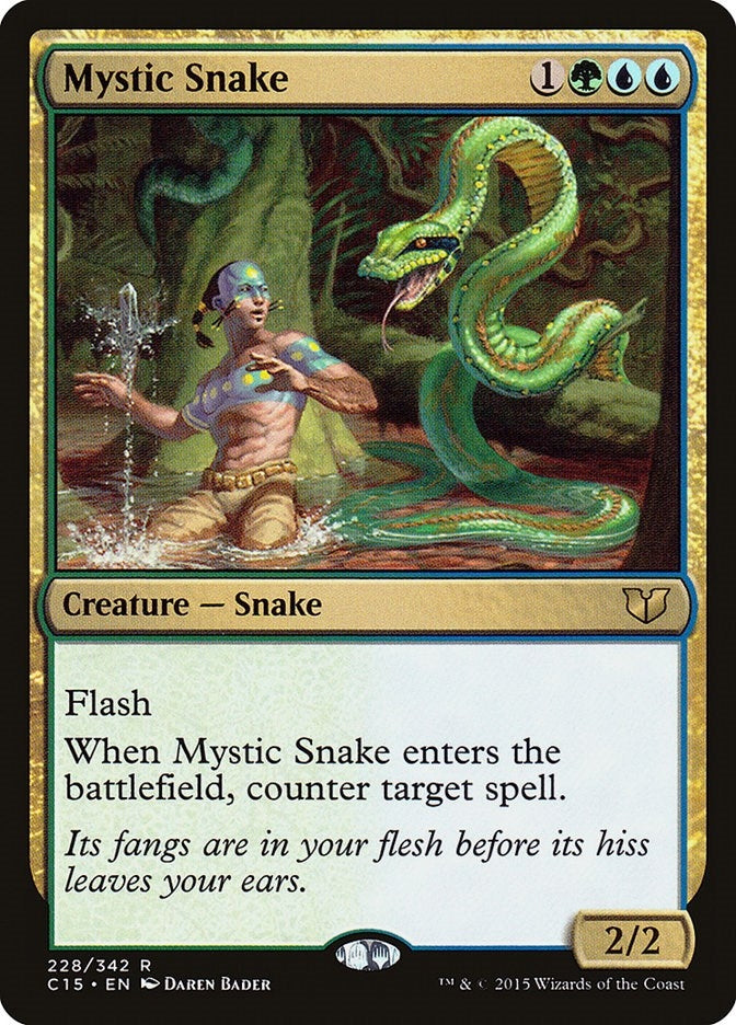 Mystic Snake (228) (Commander 2015)