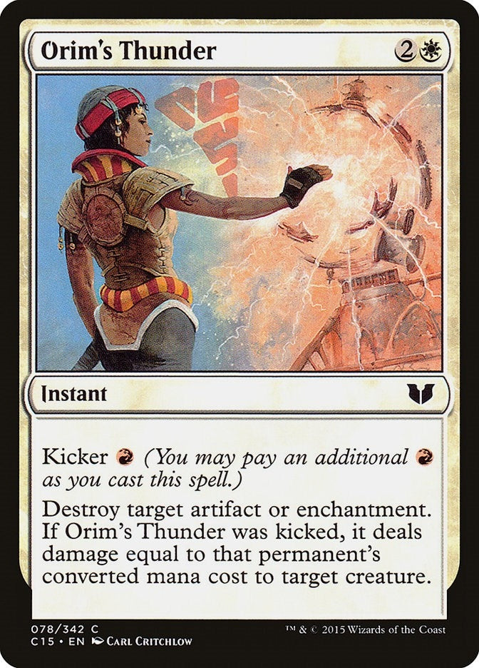 Orim's Thunder (78) (Commander 2015)