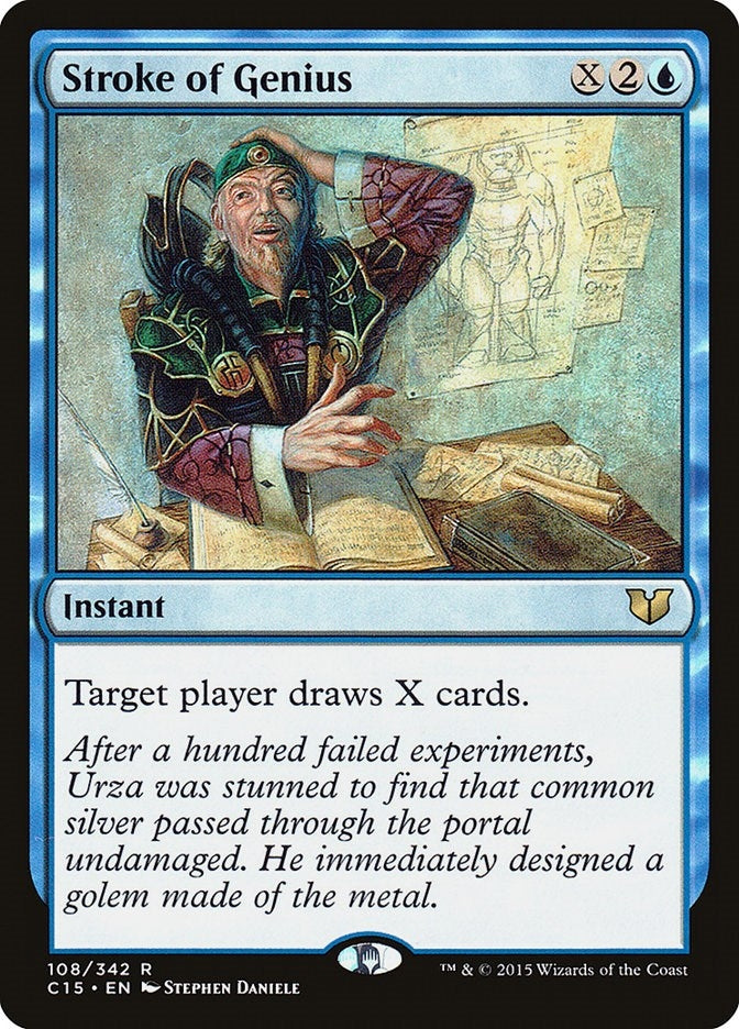 Stroke of Genius (108) (Commander 2015)