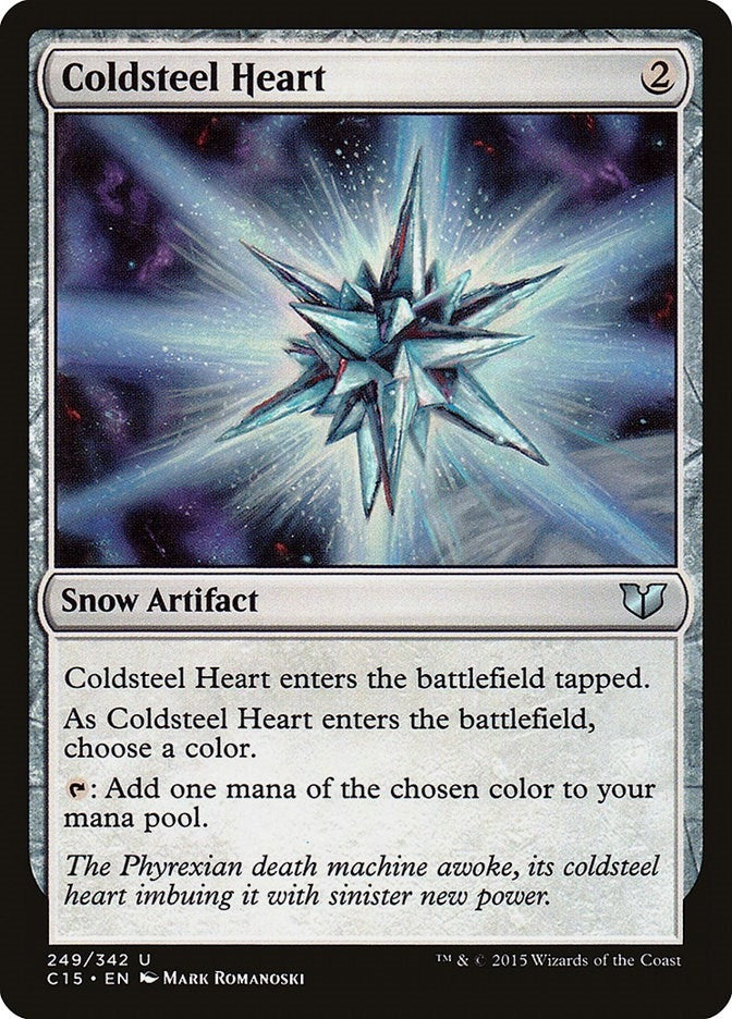Coldsteel Heart (249) (Commander 2015)