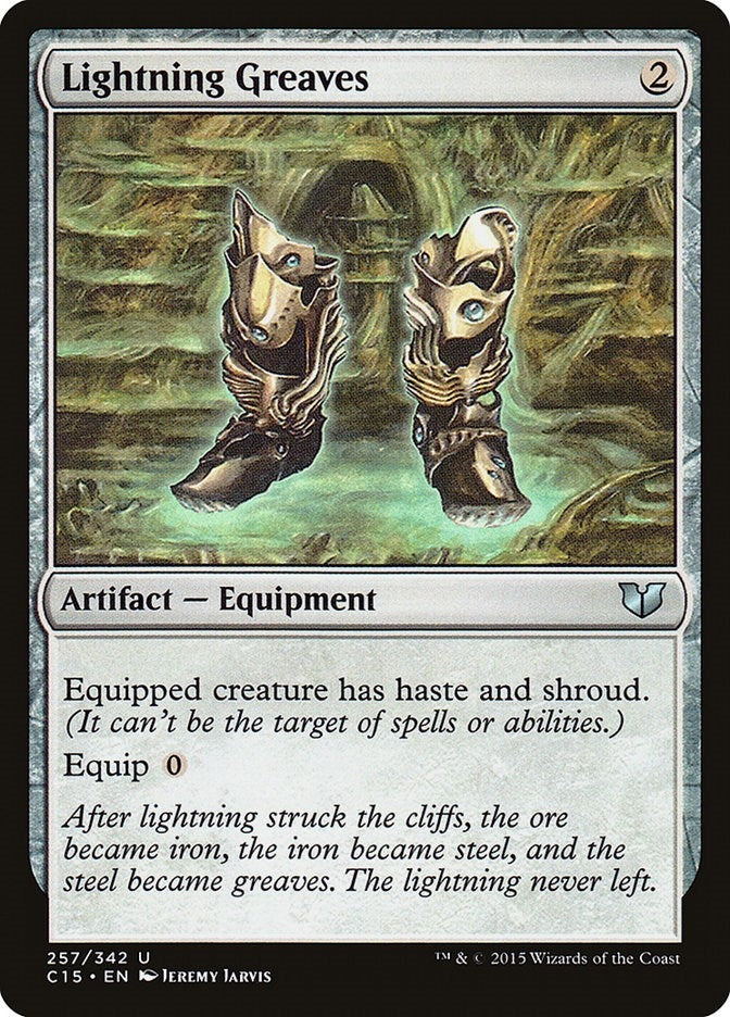Lightning Greaves (257) (Commander 2015)