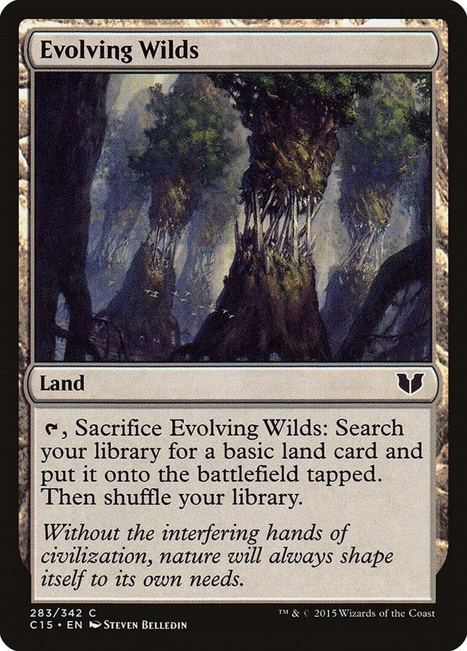 Evolving Wilds (283) (Commander 2015)