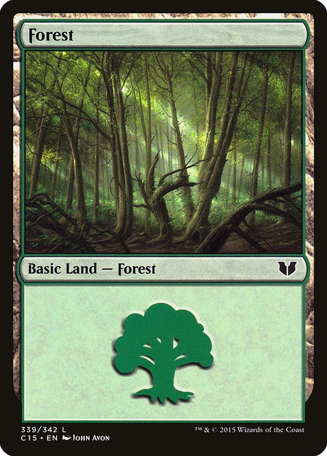 Forest (339) (339) (Commander 2015)