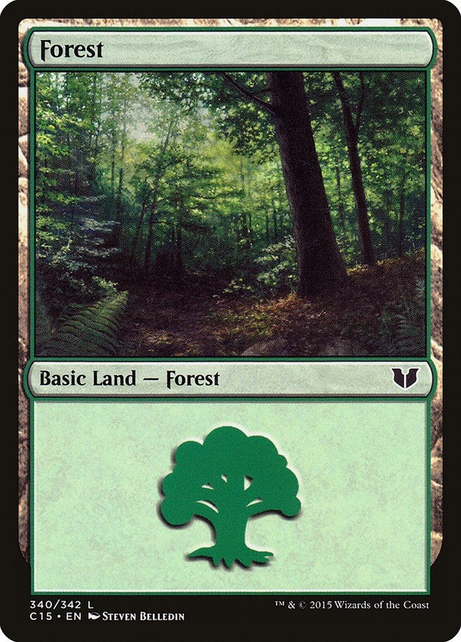 Forest (340) (340) (Commander 2015)
