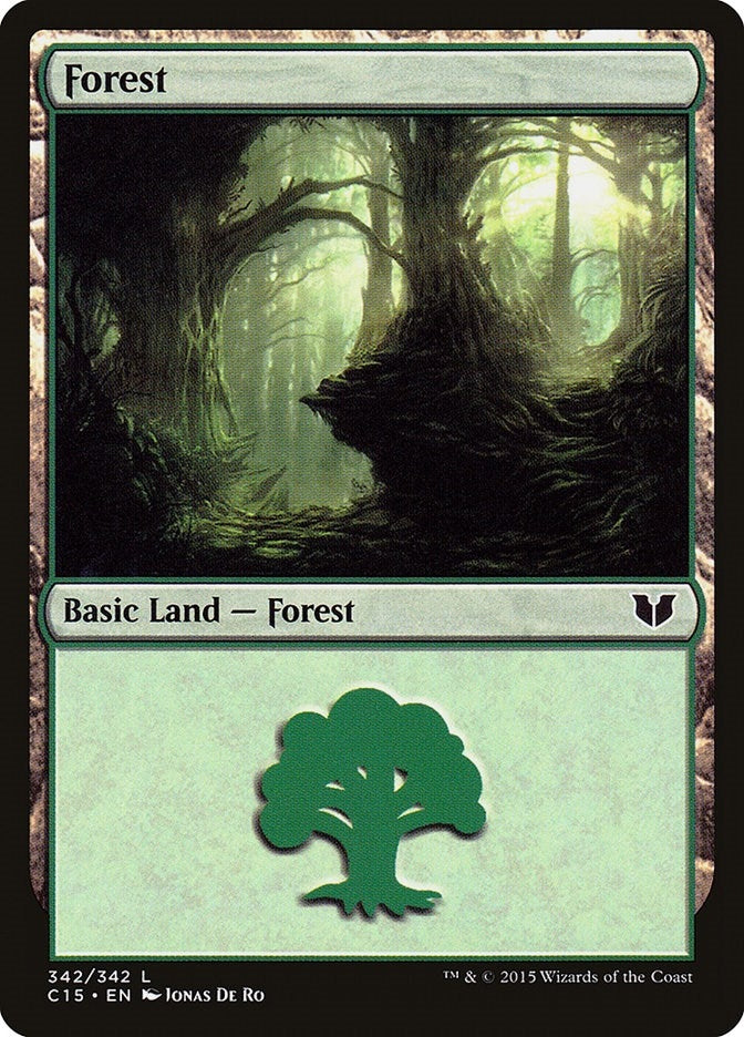 Forest (342) (342) (Commander 2015)