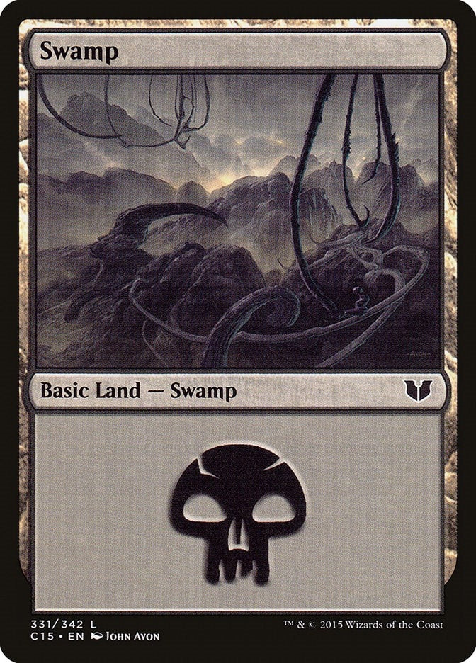 Swamp (331) (331) (Commander 2015)