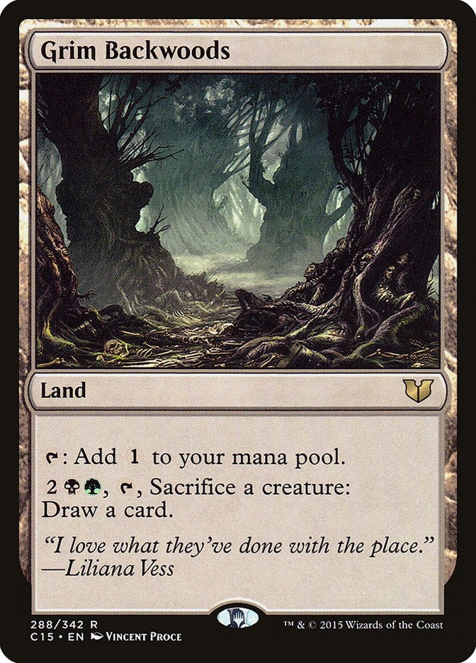 Grim Backwoods (288) (Commander 2015)
