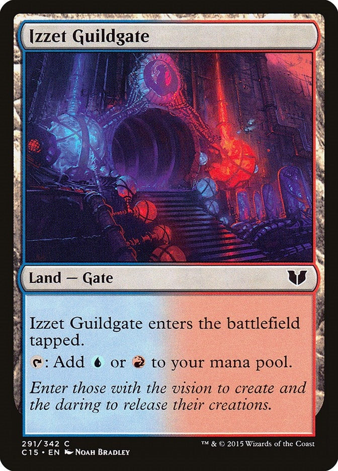 Izzet Guildgate (291) (Commander 2015)